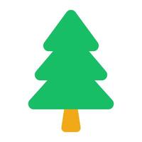 Modern design icon of conifer tree vector