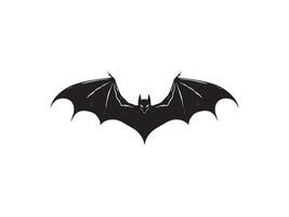 Bat icon isolated on white background. Vector illustration.