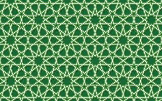 arabic pattern design islamic motif background vector