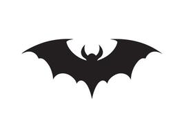 Bat icon isolated on white background. Vector illustration.