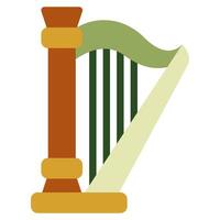 Harp icon for web, app, infographic, etc vector