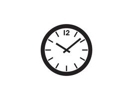 reloj icono aislado en blanco antecedentes. hora icono. vector ilustración.