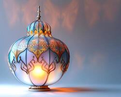 AI generated Ai Generative photo of a ramadan lantern