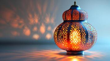 AI generated Ai Generative photo of a ramadan lantern