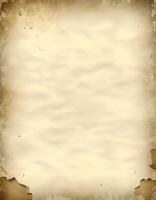 AI generated Vintage grunge paper background photo