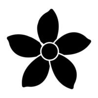 A trendy vector design of flower