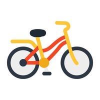 Trendy vector design of cycle icon