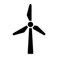 An editable design icon of windmill vector