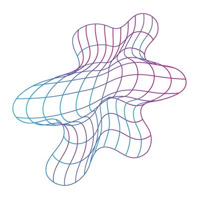 Abstract Wireframe line art for business design