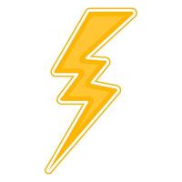Thunderbolt Lightning Element Vector