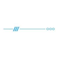 Cyber futuristic line header footer vector