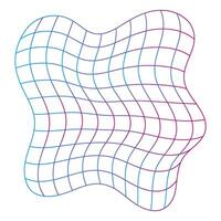 Abstract Wireframe line art for business design vector