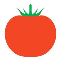 Modern design icon of tomato, food ingredient vector