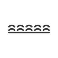 Black arrow pointer cursor, Arrow silhouette icon, Vector element isolated on white