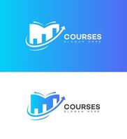 courses logo Icon Brand Identity Sign Symbol Template vector