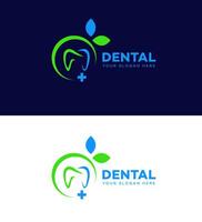 dental logo icono marca identidad firmar símbolo modelo vector