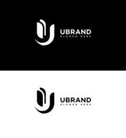 U Letter Logo Icon Brand Identity Sign Symbol Template vector