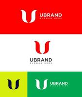 U Letter Logo Icon Brand Identity Sign Symbol Template vector