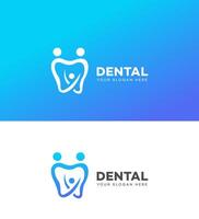 dental logo icono marca identidad firmar símbolo modelo vector