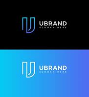 U Letter Logo Icon Brand Identity Sign Symbol Template vector