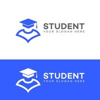 student logo Icon Brand Identity Sign Symbol Template vector