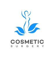 cosmetic surgery logo Icon Brand Identity Sign Symbol Template vector