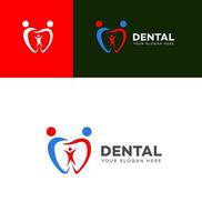 dental logo icono marca identidad firmar símbolo modelo vector