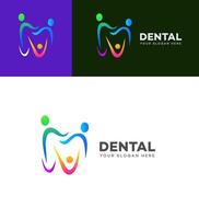 dental logo icono marca identidad firmar símbolo modelo vector