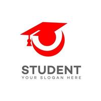 student logo Icon Brand Identity Sign Symbol Template vector