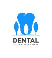 dental logo icono marca identidad firmar símbolo modelo vector