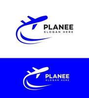 travel plane logo Icon Brand Identity Sign Symbol vector