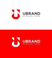 U Letter Logo Icon Brand Identity Sign Symbol Template vector