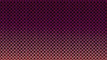 a purple and orange background with a diamond pattern video