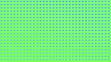 a green and blue striped background with dots video