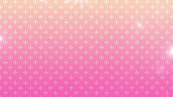 a pink and orange background with a pattern video