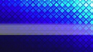 a blue and white background with a diamond pattern video