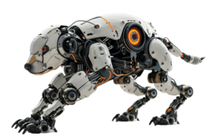 AI generated Advanced Robotic Dogs with Artificial Intelligence png