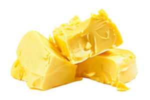 ai generado suave amarillo mantequilla crema textura png