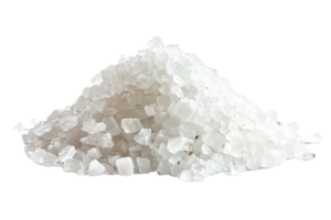 AI generated Heap of Sea Salt Crystals png