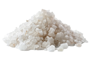 AI generated Heap of Sea Salt Crystals png