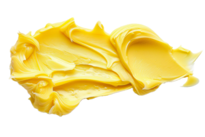 ai generado suave amarillo mantequilla crema textura png