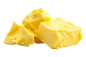 ai généré lisse Jaune beurre crème texture png