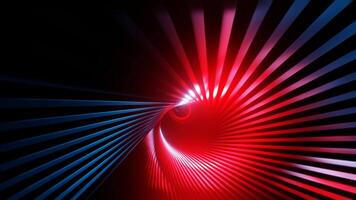 Red and Blue Belt Tunnel Background VJ Loop video