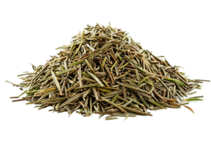 AI generated Pile of Dried Rosemary Needles png