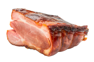 AI generated Smoked Ham Slice png