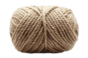 AI generated Natural Fiber Rope Coil png