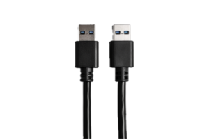 AI generated USB Cable Connector png
