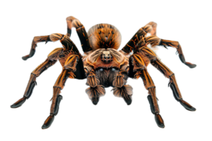 ai gegenereerd gedetailleerd tarantula spin PNG