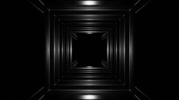 Red and White Neon Stroboscope Tunnel Background VJ Loop video