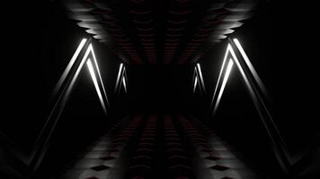 Red and White Futuristic Abstract Moving Background VJ Loop video